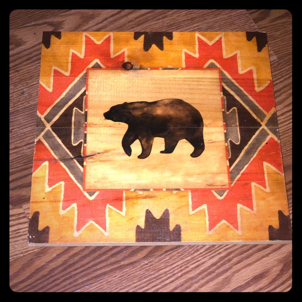 Wooden wall decor
